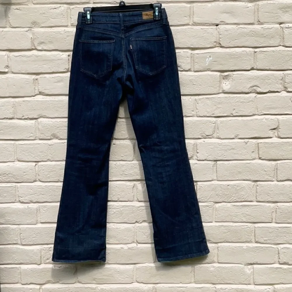 LEVI'S Boot Cut Blue Jeans,Size-4 - Picture 5 of 6